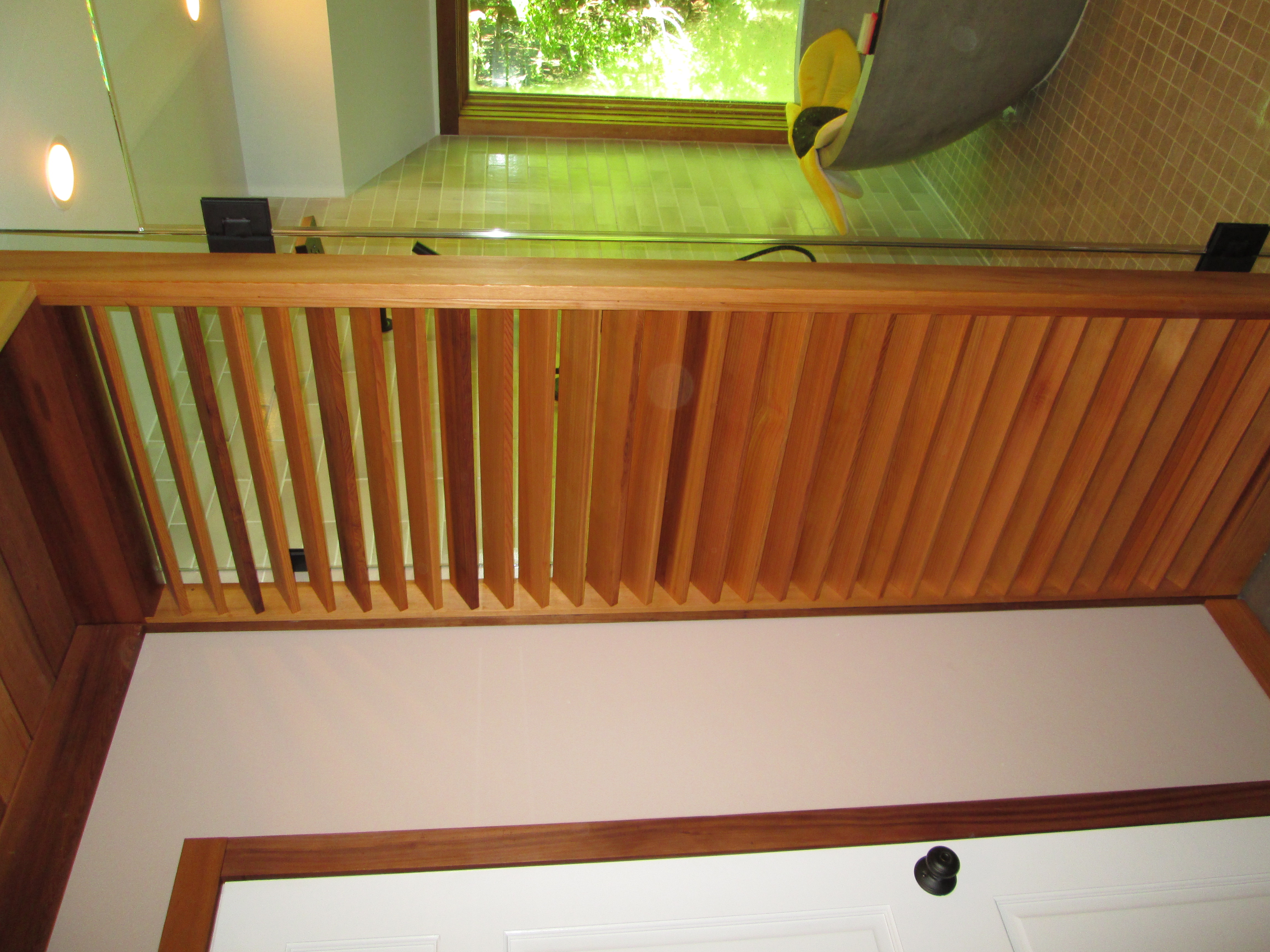 Cedar Bath Louver
